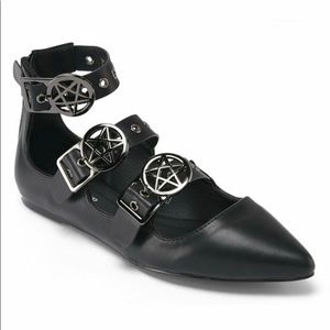 Killstar Banshee Flat Ladies US size 7